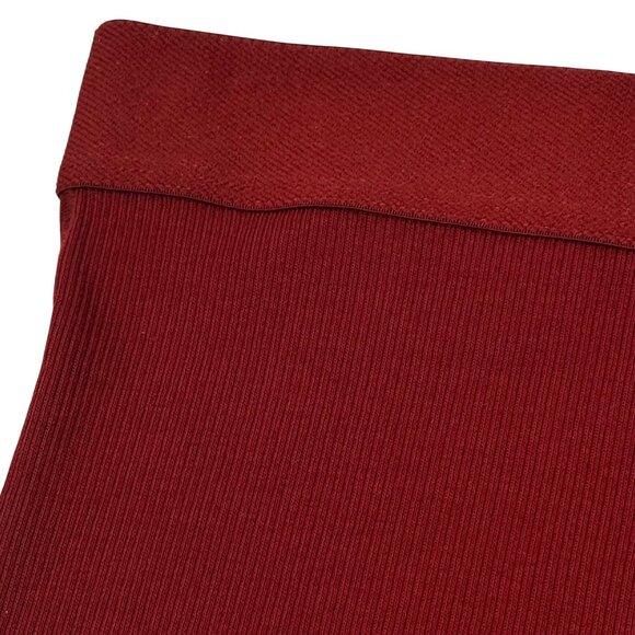 SKIMS Cotton‎ Rib Boy Shorts Brick XL - Picture 4 of 9